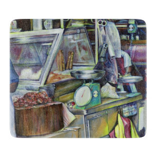Where's the Fish Head Curry? Singapore Cutting Board