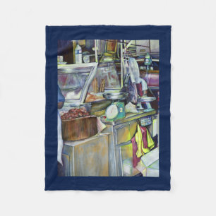 Where's The Fish Head Curry? Singapore Fleece Blanket