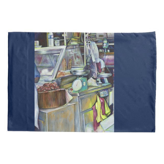 Where's The Fish Head Curry? Singapore Pillowcase (Back)