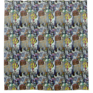 Where's The Fish Head Curry? Singapore Shower Curtain