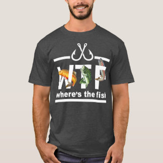 Wheres The Fish Love Fishing Premium T-Shirt