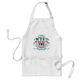 Where's The Food? Standard Apron