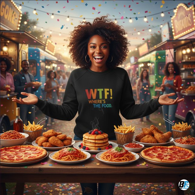 Where's The Food Sweatshirts WoMen's (Creator Uploaded)
