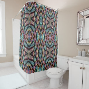 Where's The Mermaid Shower Curtain