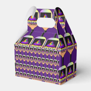 Where's The Pickleball Purple Favour Box