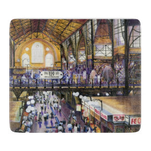 Where's the Women's Water Closet? Budapest Cutting Board