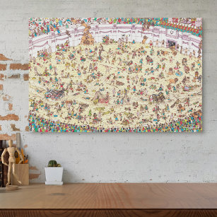 Where's Waldo   Fun and Games in Ancient Rome Canvas Print