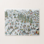 Where's Waldo Ski Slopes Jigsaw Puzzle<br><div class="desc">Where’s wally you ask? This happy and colourful poster features an original illustration by graphic artist, Martin Handford. In a cheerful array of rainbow colours with images, you can seek and find Waldo on the ski slopes. This Where’s Waldo image in children’s book is just waiting for you to go...</div>