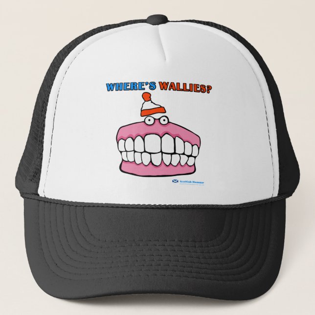Where's Wallies? Trucker Hat (Front)