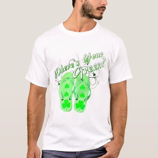 wheres your green T-Shirt (Front)