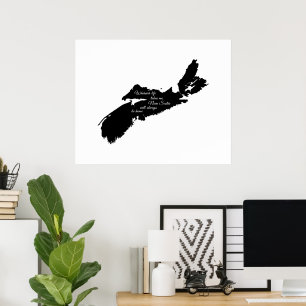 Wherever life - Nova Scotia will always be home Poster