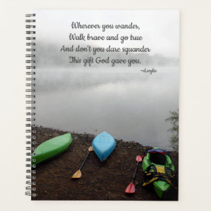 Wherever You Wander - Inspirational Planner