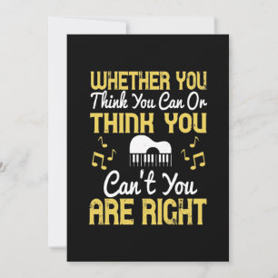 Whether You Think You Can Or Think You Can'T Save The Date