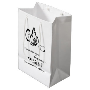 Which came first ? medium gift bag