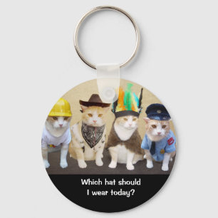 Which Hat? Key Ring