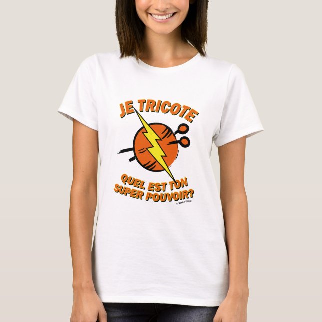 Which is your super power? - Edition Carrot T-Shirt (Front)