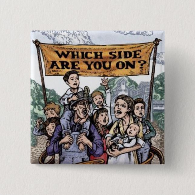 Which Side Are You On? button (Front)