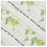 Which Time Zone Are You In? World Map