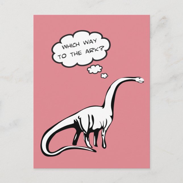 Which Way to the Ark? Postcard (Front)