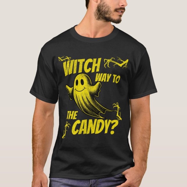 Which way to the Candy T-Shirt (Front)