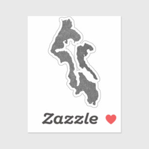 Whidbey Island Island County Map Design