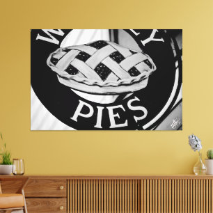 Whidbey Island Pies Downtown Langley Canvas Print