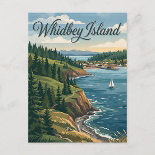 Whidbey Island, Washington Postcard