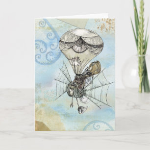 Whimiscal Steampunk Greeting Cards