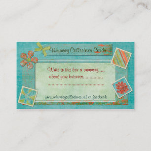 Whimsey Collectives For Web Business Business Card