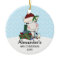 Whimsical 2nd Christmas Santa Zebra Personalised