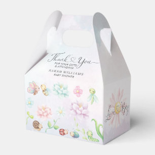 Whimsical A Little Love Bug Rainbow Favour Box