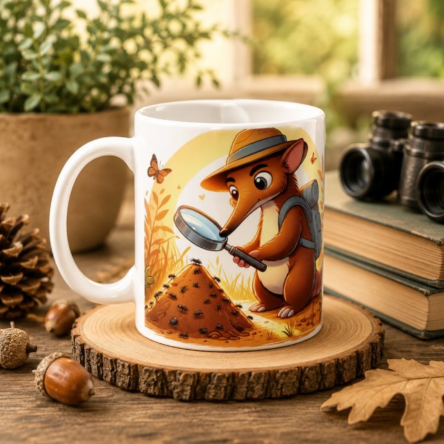 Whimsical Aardvark Mug for Animal Lovers (Whimsical Aardvark Mug for Animal Lovers)