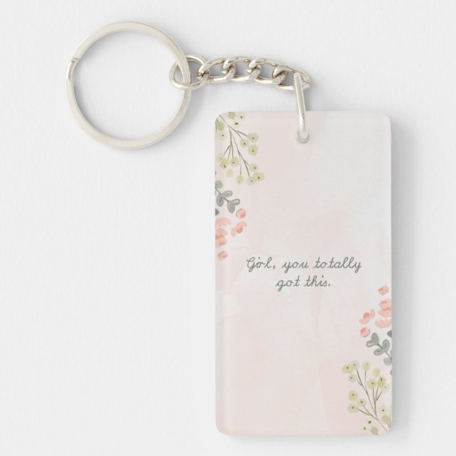 Whimsical Acrylic Keychain  (Front)