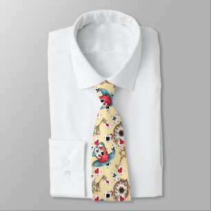 Whimsical Alice & Mad Hatter Men's Tie