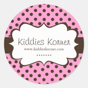 Whimsical and Cute Polk a Dot Stickers