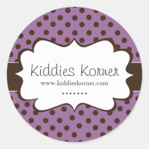Whimsical and Cute Polk a Dot Stickers
