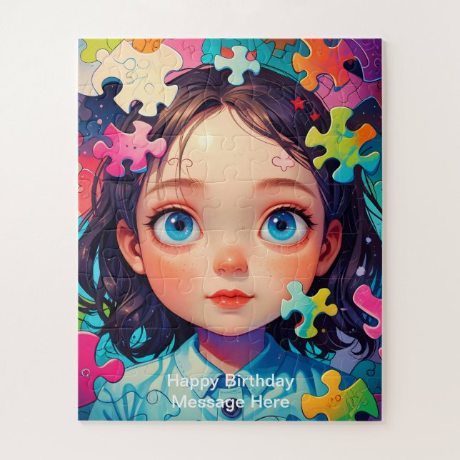 Whimsical and Playful Design for children Jigsaw Puzzle (Vertical)