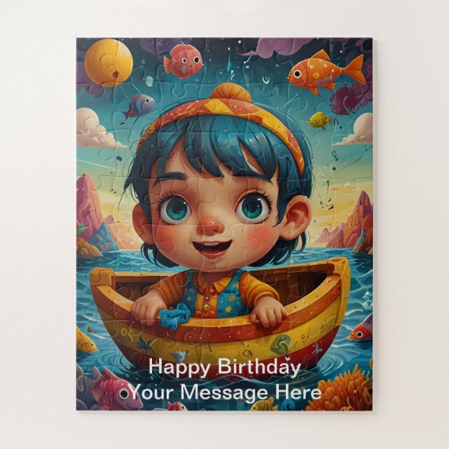 Whimsical and Playful Design Jigsaw Puzzle (Vertical)