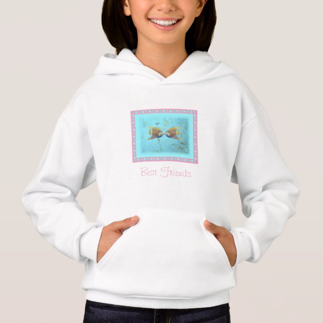 Whimsical Angelfish Best Friends (Front)