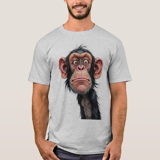 Whimsical ape T-Shirt (Front)