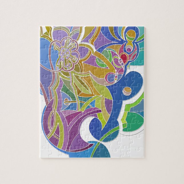 Whimsical Artwork Jigsaw Puzzle (Vertical)