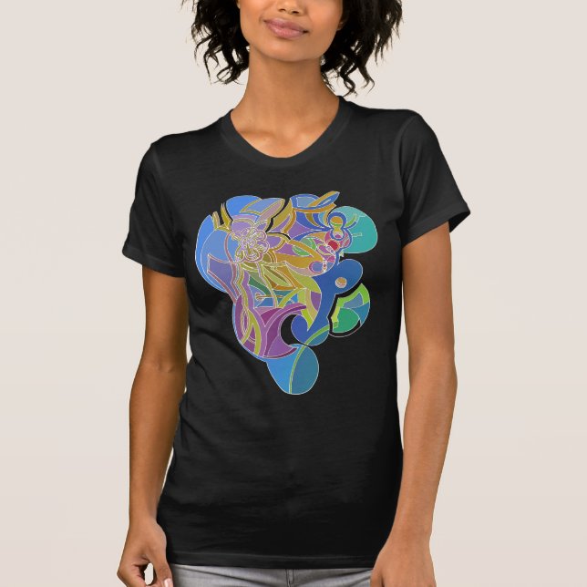 Whimsical Artwork T-Shirt (Front)