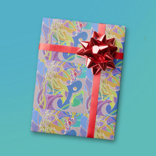 Whimsical Artwork Wrapping Paper