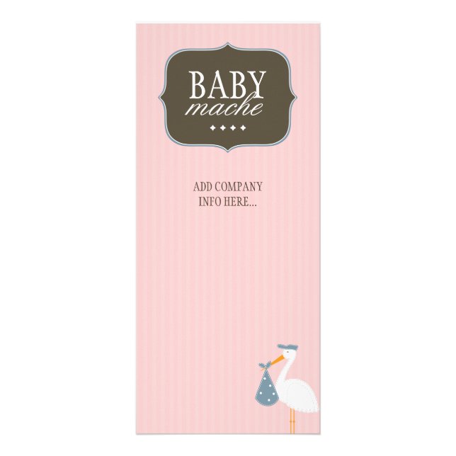 Whimsical Baby Boutique Rack Card (Front)
