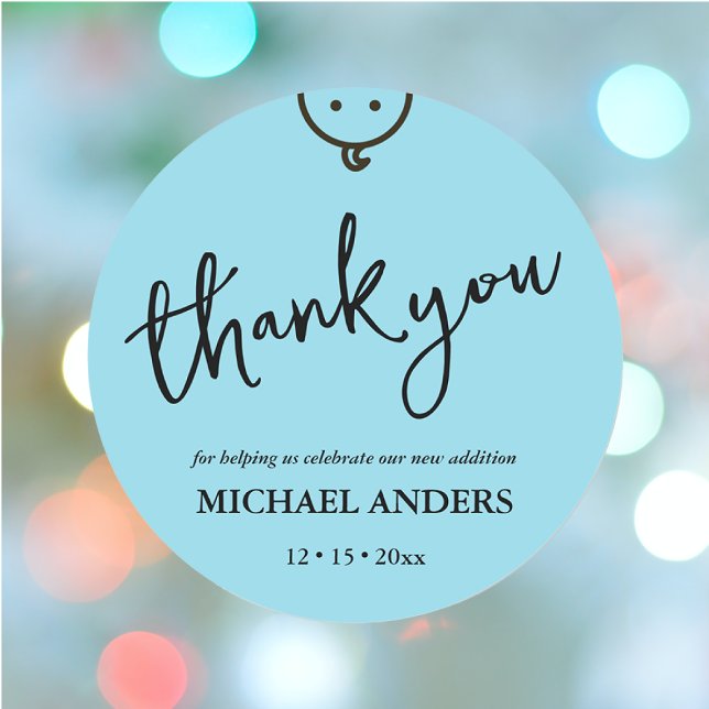 Whimsical Baby Boy Sticker (Creator Uploaded)