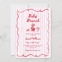 Whimsical Baby Brunch Baby Shower Girl