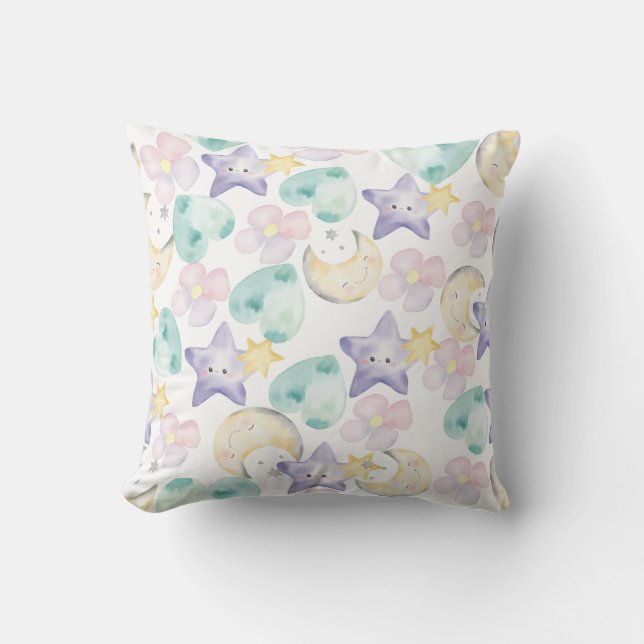 whimsical baby design cushion (Front)