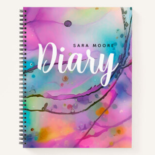 Whimsical Background Notebook