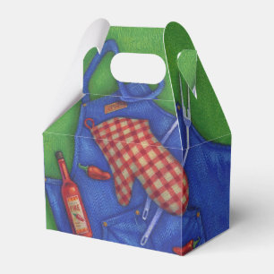 Whimsical Backyard BBQ Favour Box