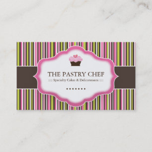 Whimsical Bakery Business Cards